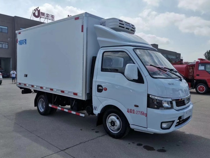 東風(fēng)汽油后雙輪冷藏車