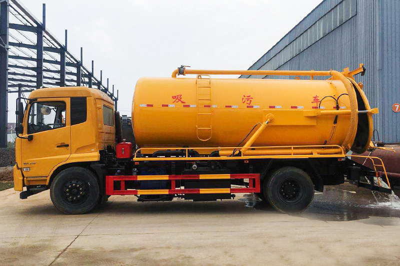 東風(fēng)天錦 12方 吸污車(chē)