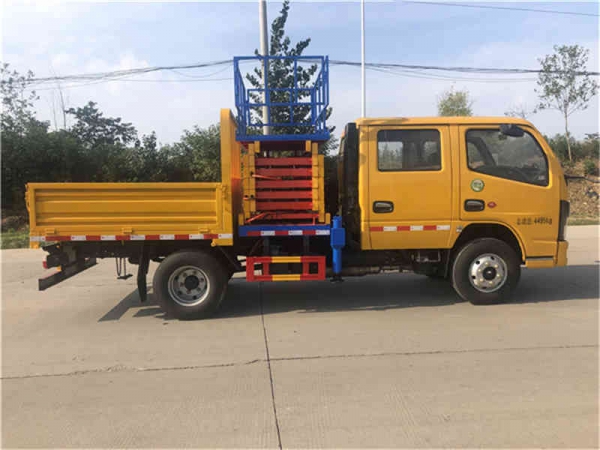 ( )東風10米剪叉式升降平臺高空作業(yè)車